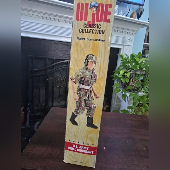 NEW G.I Joe Classic Collection US Army Drill Sergeant African American Black - Picture 6 of 6